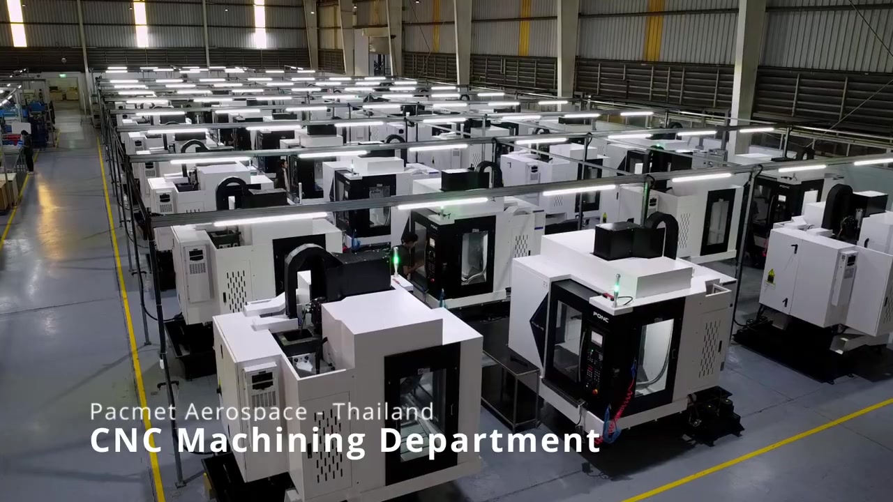 PacMet Thailand CNC facility