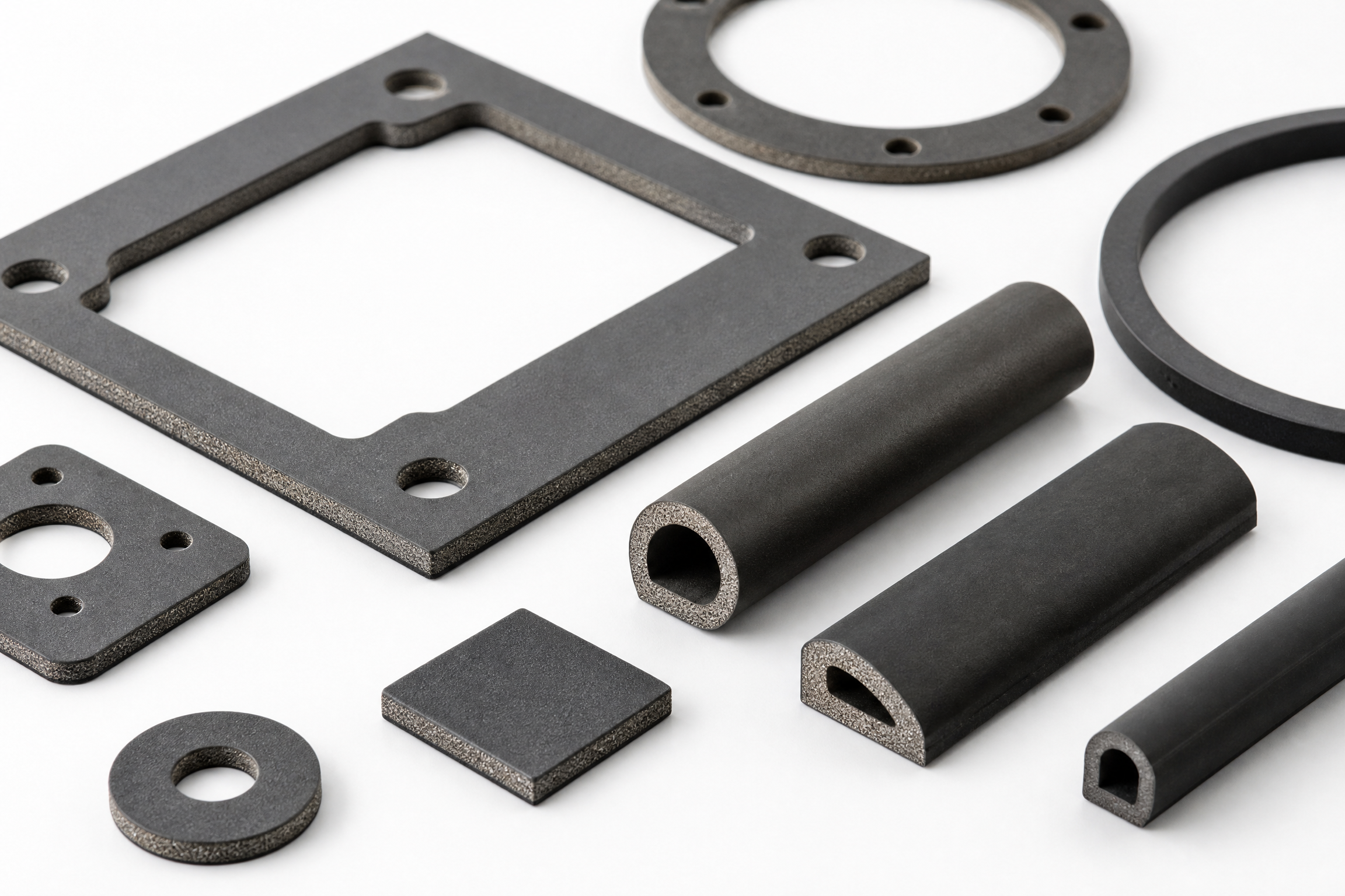 EMI/RFI Shielding Conductive Elastomer Gaskets